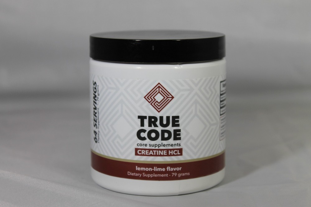 True Code Core Supplements Creatine HCl Powder - 64 Servings
