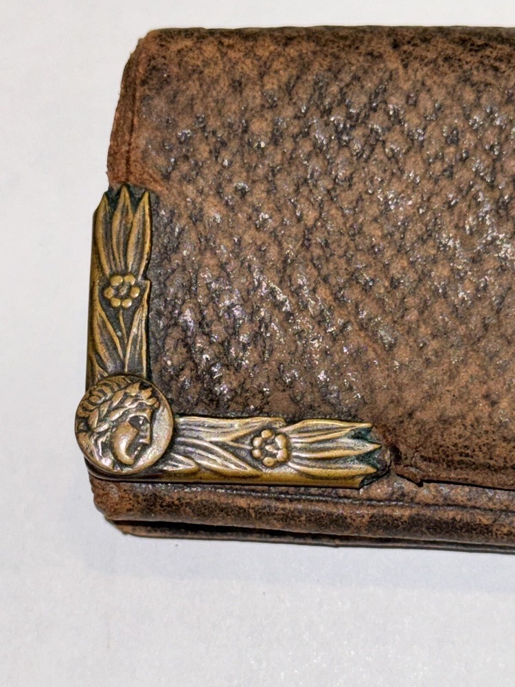 Antique Leather Fly & Leader Wallet