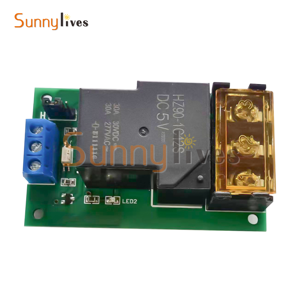 30A Relay Module Optocoupler Isolation High And Low Level Trigger Single Power