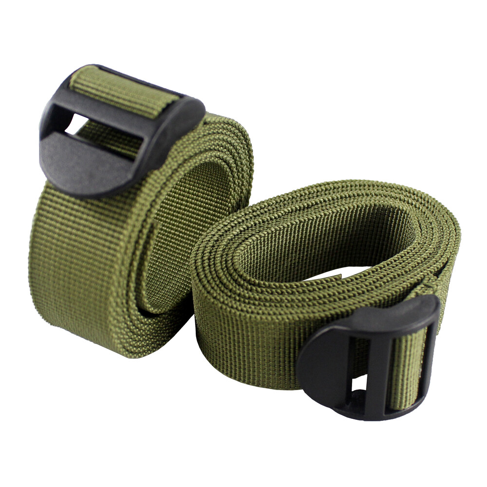 Molle Webbing Backpack Strap 2PCS Heavy Duty Utility Strap with Buckle Set
