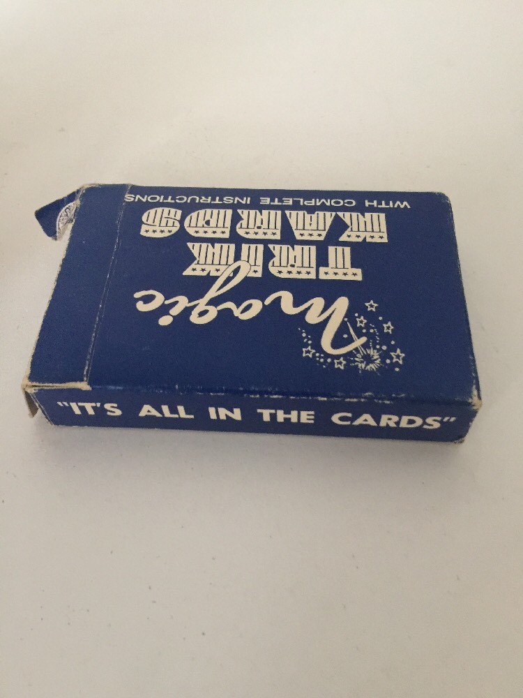Magic Trik Kards With Complete Instructions D. Robbins And Co. Vintage