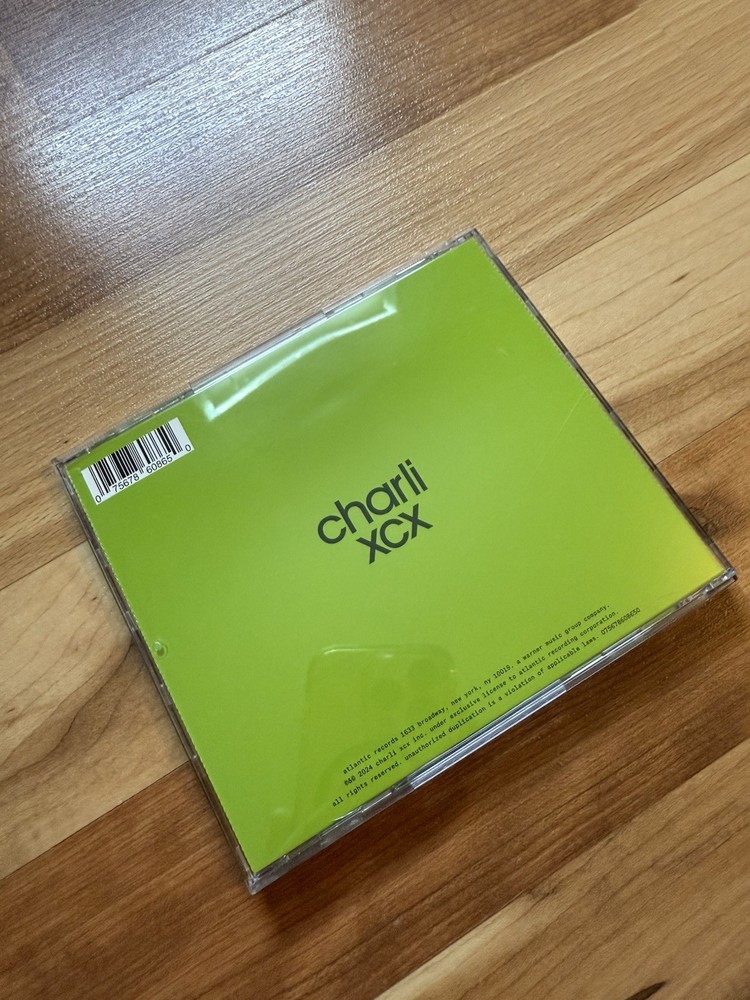 Charlie XCX Brat Signed Autographed CD