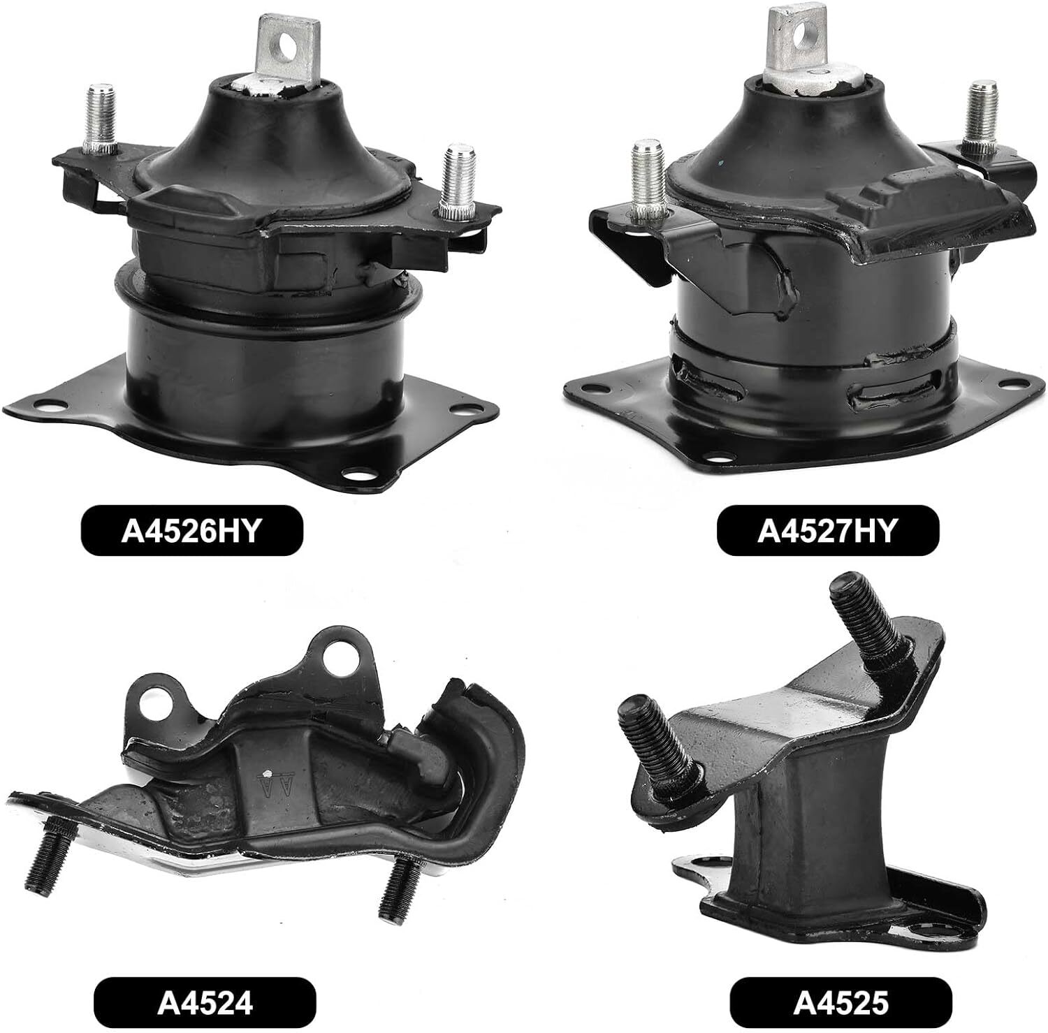 6PCS Engine Motor Mounts Replacement For 2003-2007 Honda Accord 3.0L V6