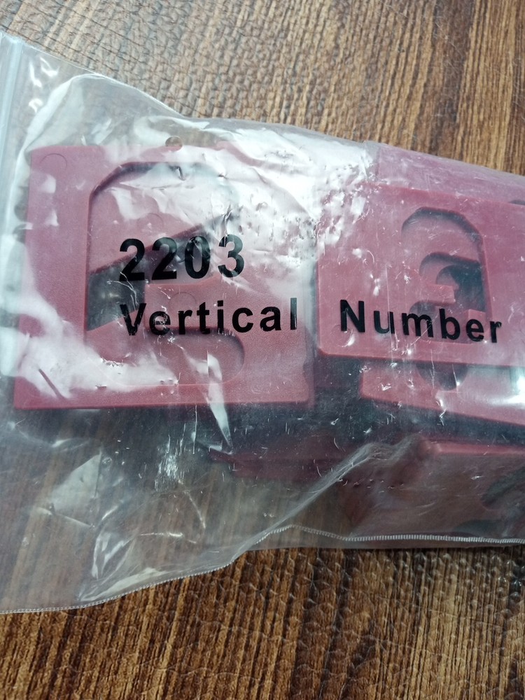 Character Template Set for Sign Making System Letter & Number Set