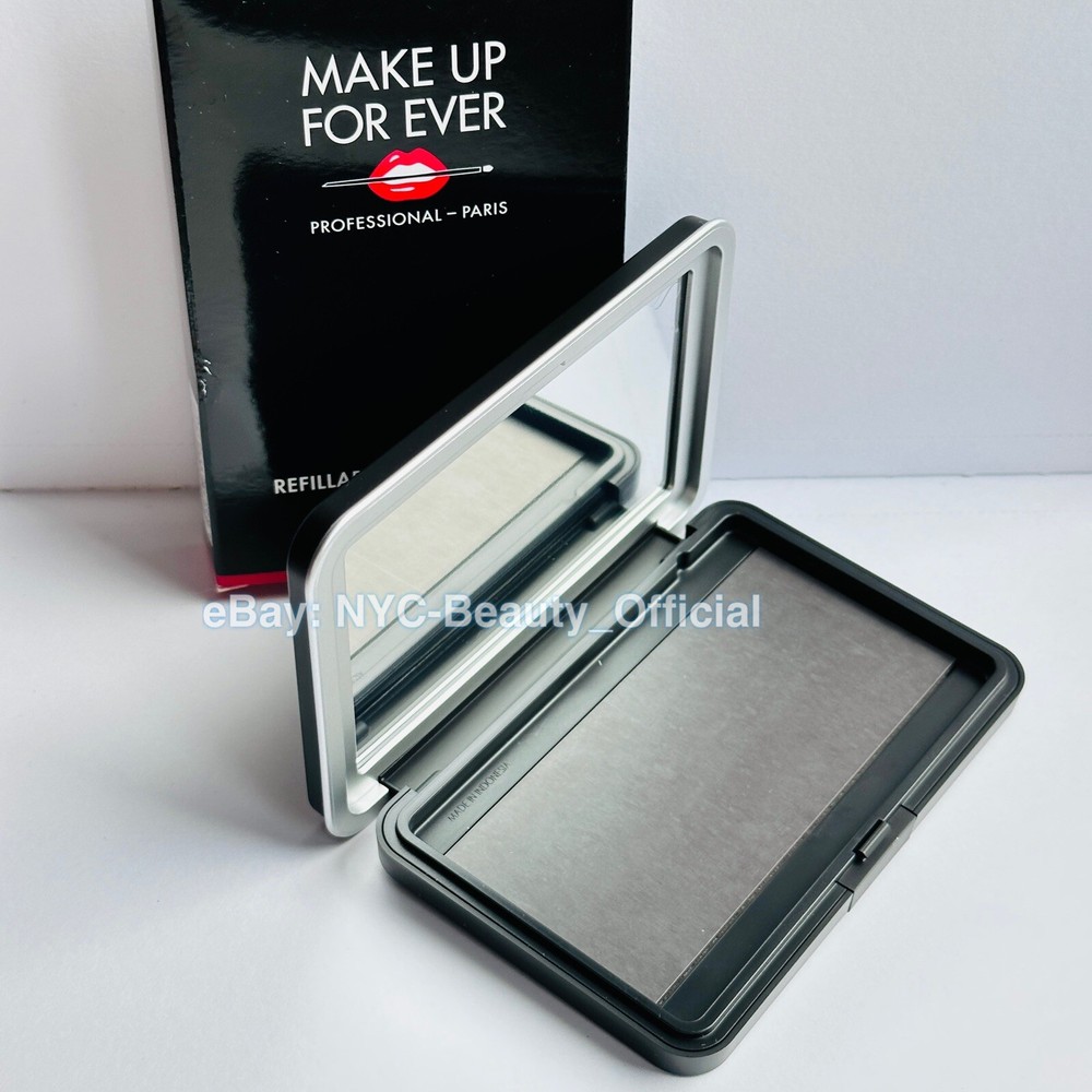 3 x MAKE UP FOR EVER Mirrored Refillable Empty Case Makeup Palette XL
