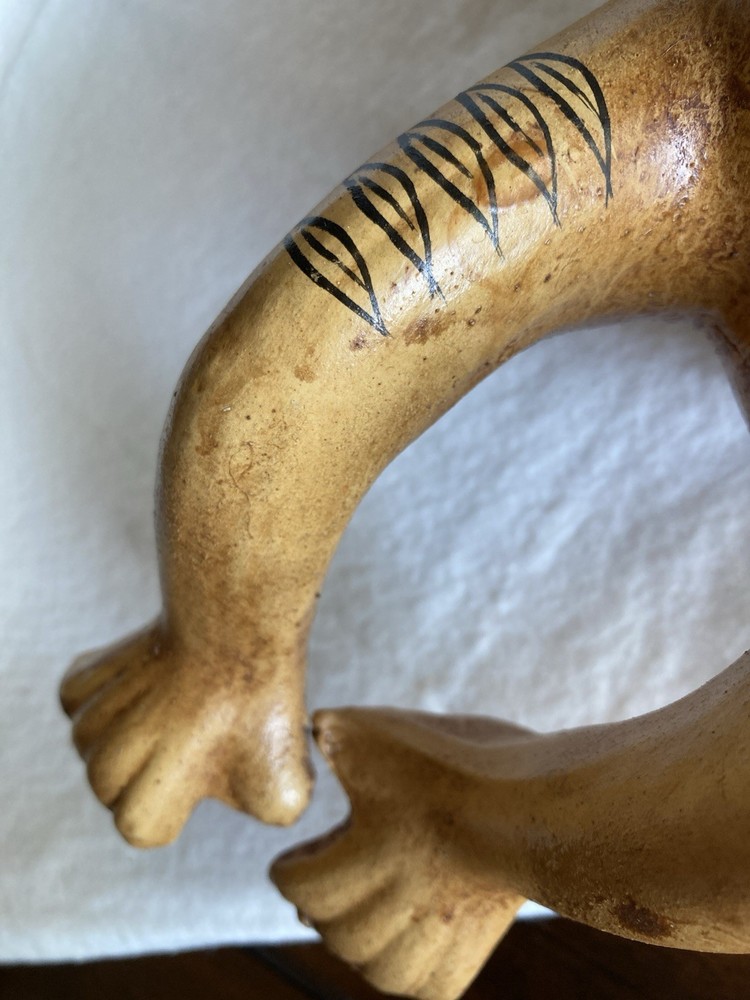 Vintage Ceramic Monkey Wall Decor MCM 13” UNIQUE!!