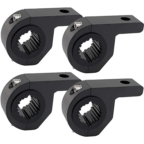 Motorcycle Bull Bar Mounting Bracket 4PCS Horizontal Light Mount 4pcs Mini