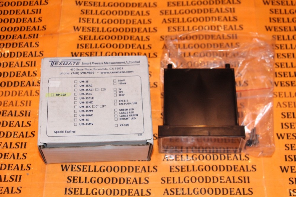 Texmate RP-35A Panel Meter New