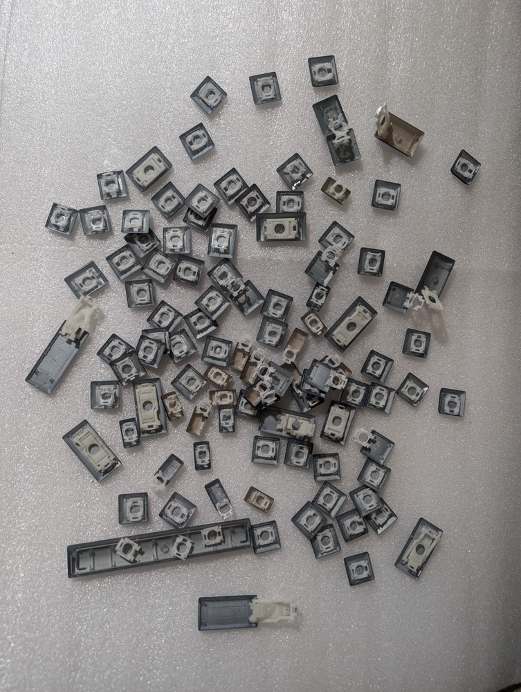 REPLACE ALL KEY SET (KEYS ONLY) - LOGITECH K740 USB Keyboard Y-UY95 REPLACEMENT