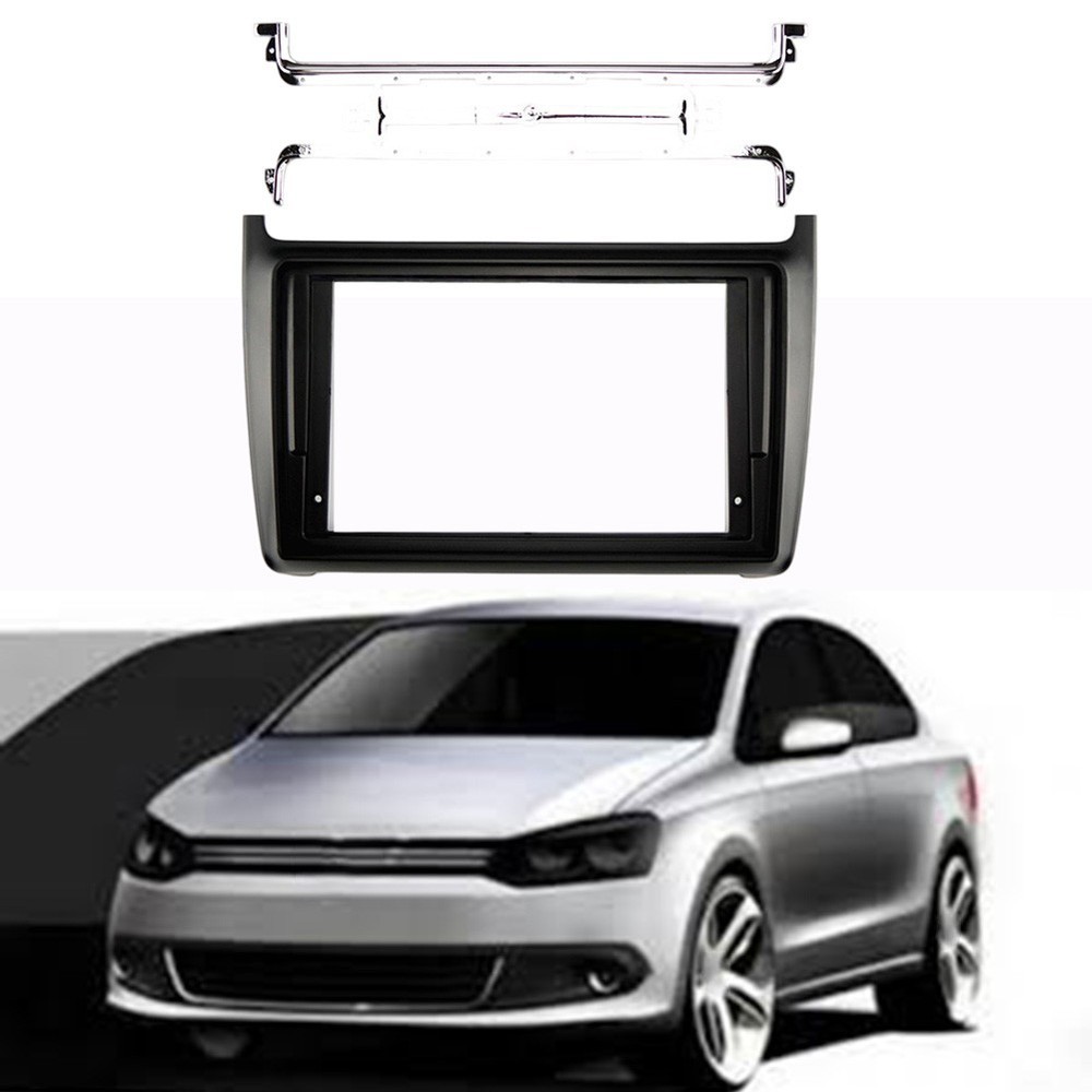 For POLO NEW Specific ABS Navigation Frame for 9 Inch Screen Installation