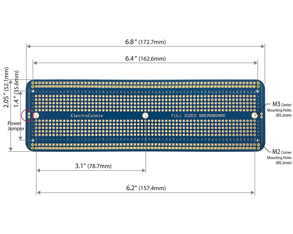 Large PCB Prototype Board Kit Solderable Breadboards for Electronics Projects...
