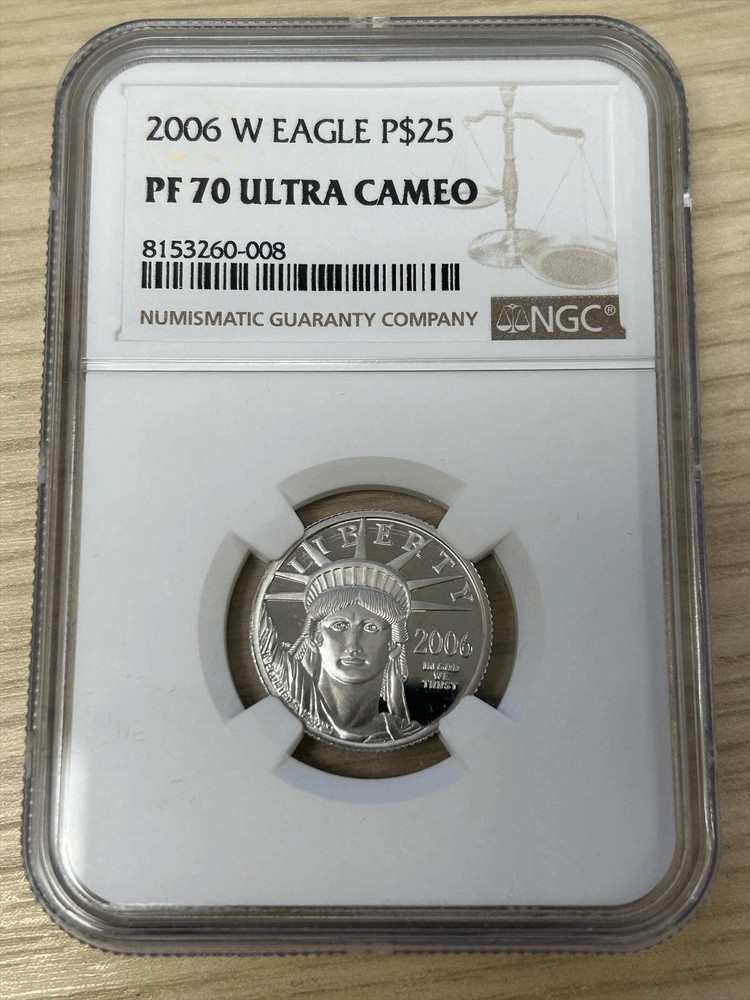 2006 $25 Proof Platinum Eagle NGC PF 70