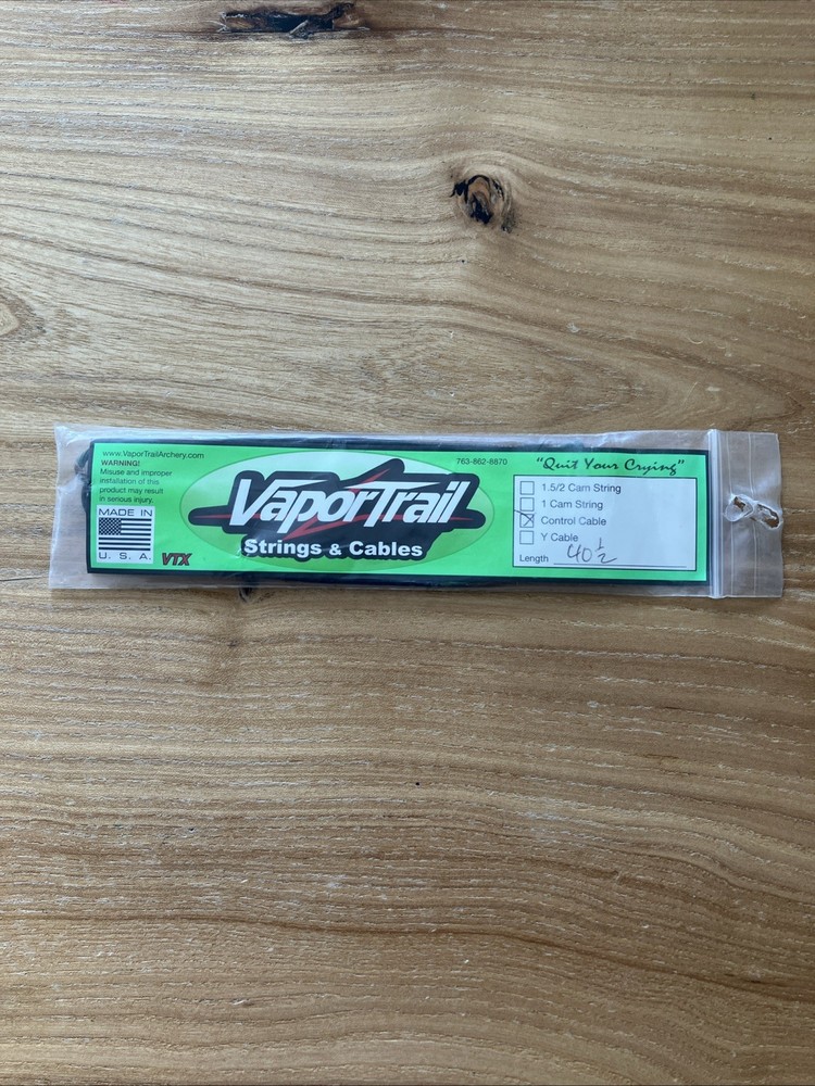 New Vapor Trail Bow String 40 1/2” Control Cable