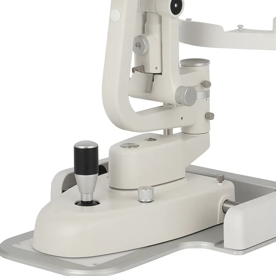 Five times magnification ophthalmic slit lamp optometry microscope