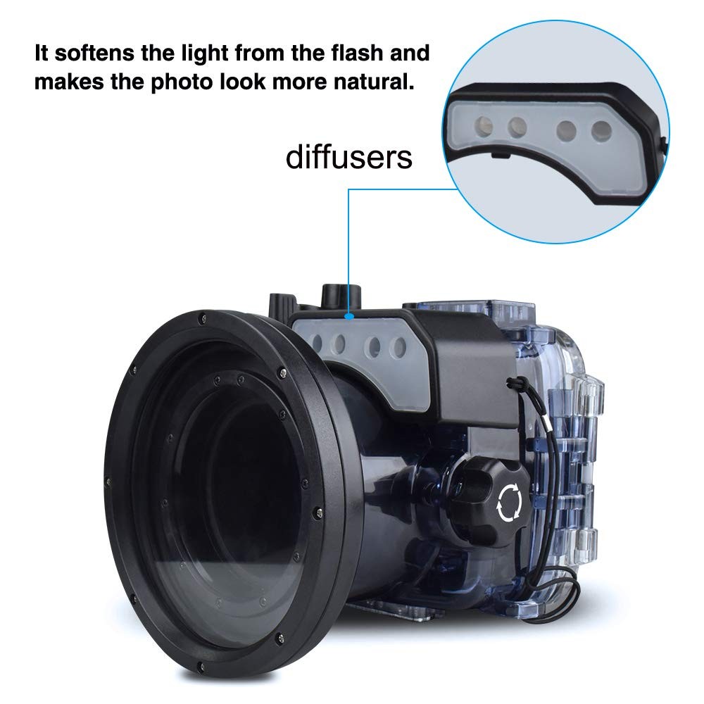 Underwater Camera Housing Compatible with Sony RX10