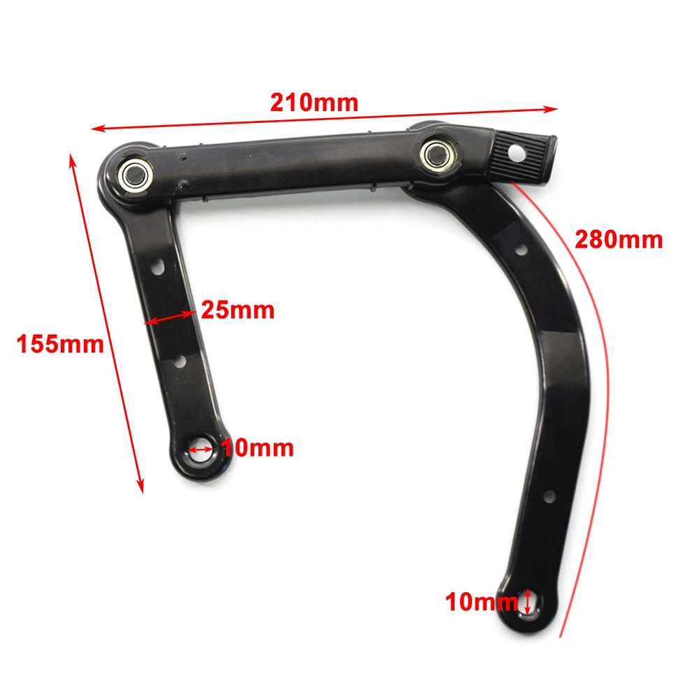 Front Right Windshield Wiper Arm Bearing For BMW E60 E61 E63 E64 61617185366 US