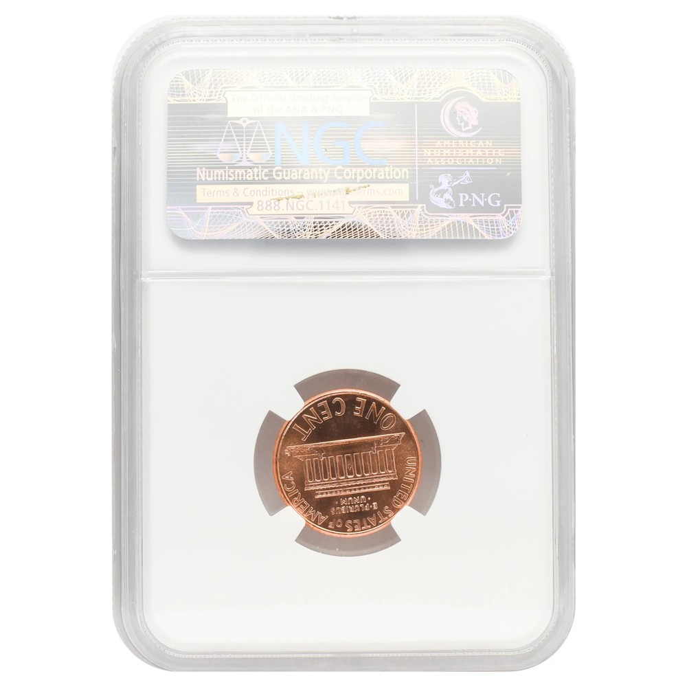 2000 Memorial Cent Cheerios MS66 Red NGC