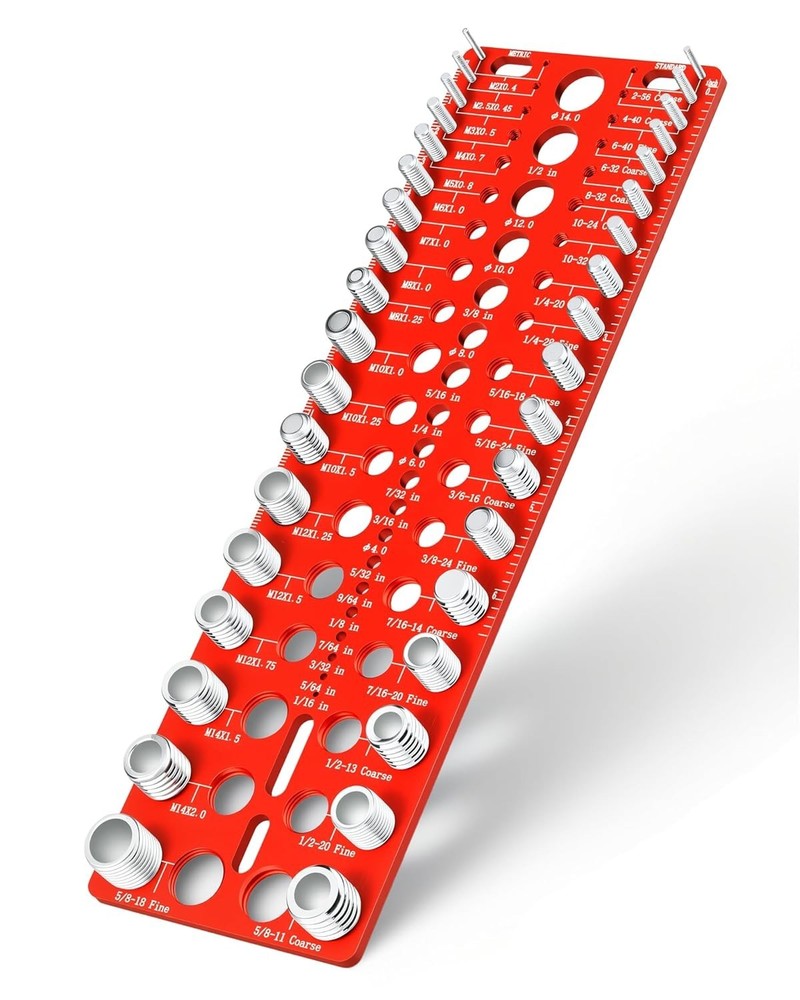 55 Nut and Bolt Thread Checker Thread Checker Standard and Metric.....