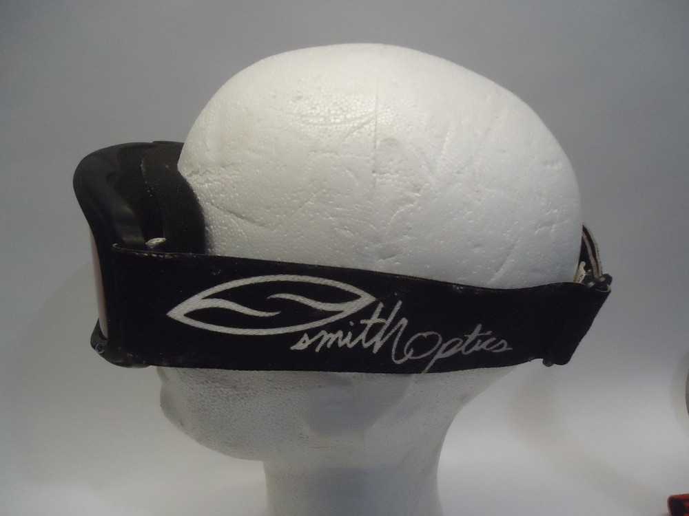 Smith Optics Ski Goggles Adjustable Ventilated Black Frame Great Shape
