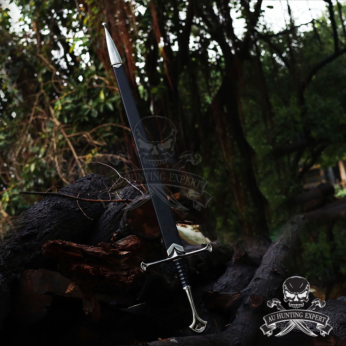 King Aragorn's Sword Lord of the Rings Swords, Anduril Narsil Sword, W/Scabbard