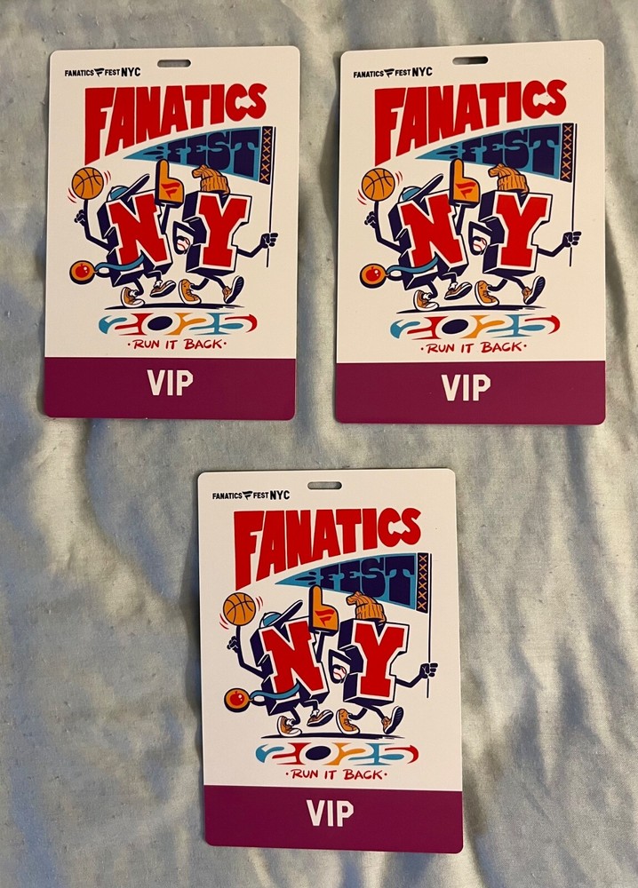 FANATICS FEST VIP PASSES NYC 2025