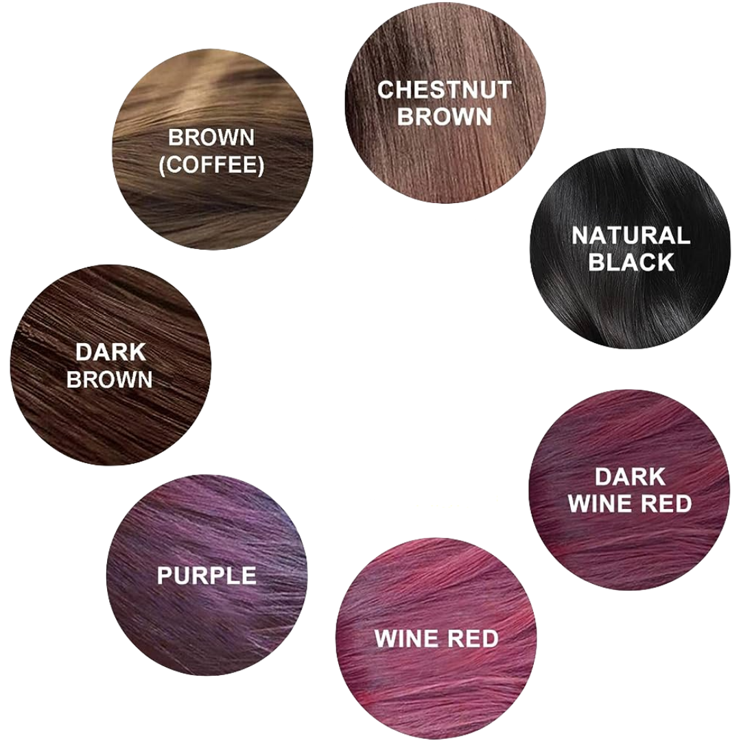 Hair Dye Shampoo 3 in 1 for Women & Men 100% Gray Hair Coverage Champu Con Tinte