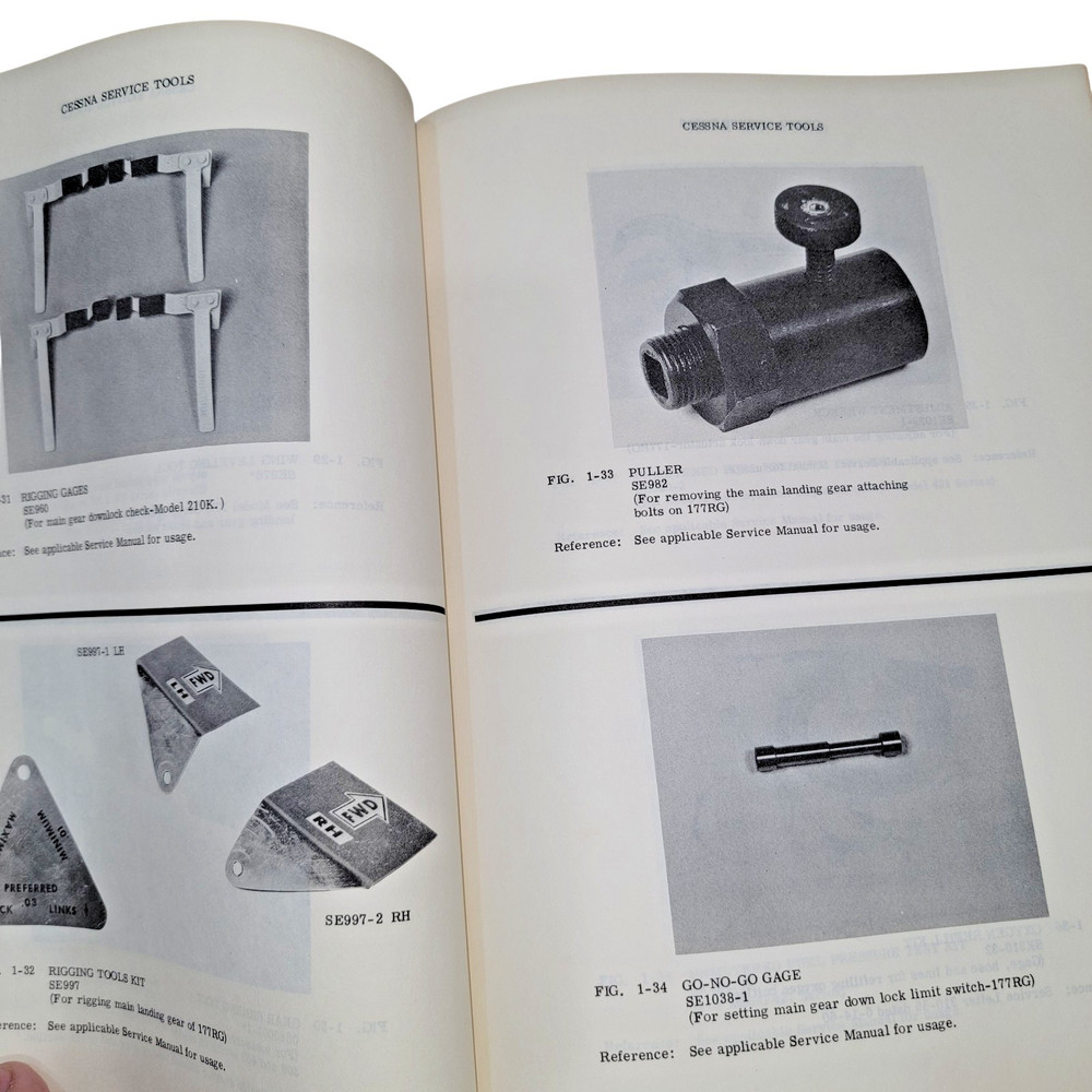 1974 CESSNA Special Tools & Support Equipment Catalog