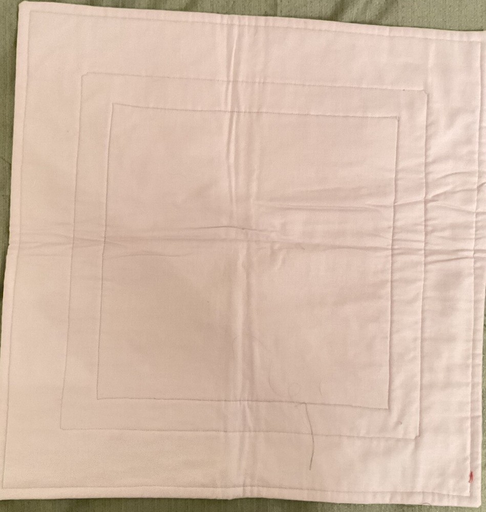 Wall quilt Sashiko Floral