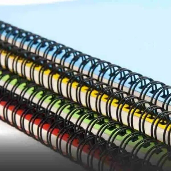 1/2" 3:1 Twin Loop Wire O Binding Spines -100/pack