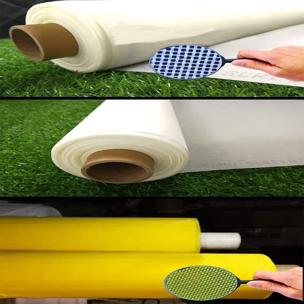 Versatile 110 Mesh Polyester Screen Printing Fabric - 3 Yards for Crafting Needs