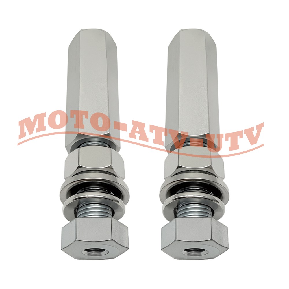 Pair Quick Release Flag Pole Holder For ATV UTV Motorcycle All 1/4" Mount Flags