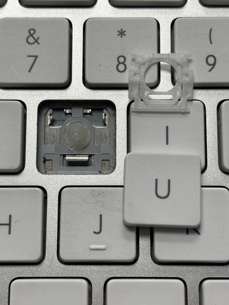 🔨ORIGINAL Apple Wired USB Keyboard A1243 Replacement Keys with HINGE Clips