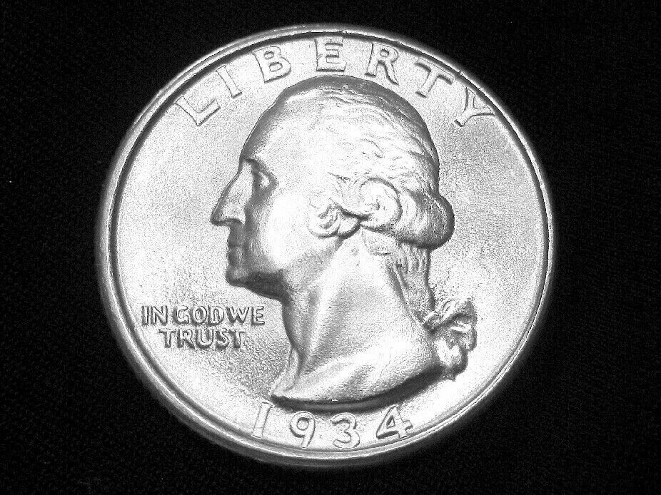 1934 Washington Quarter --- Gem Uncirculated