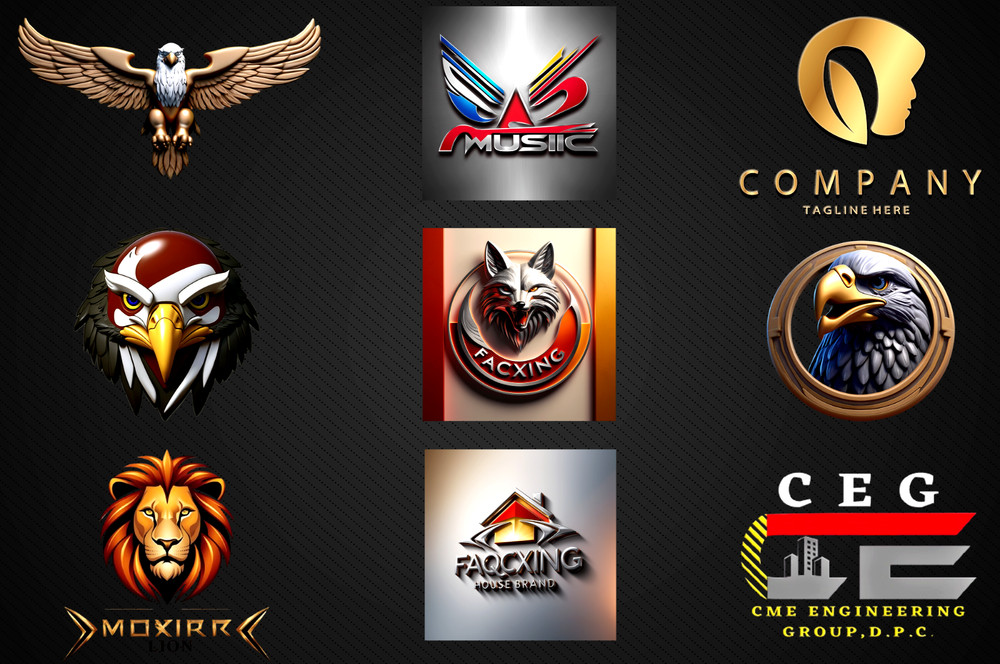 custom logo 3D LOGO redesigner