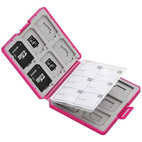 Memory card case SD case pink CMC-SDCPP24PN