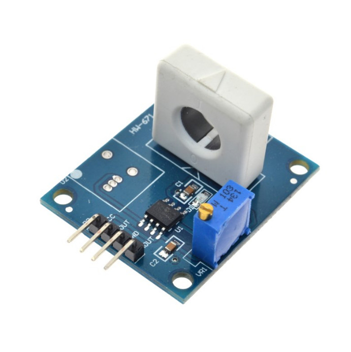 WCS1800 for Hall Current Sensor Detects 35A Short/Overcurrent Protection Module