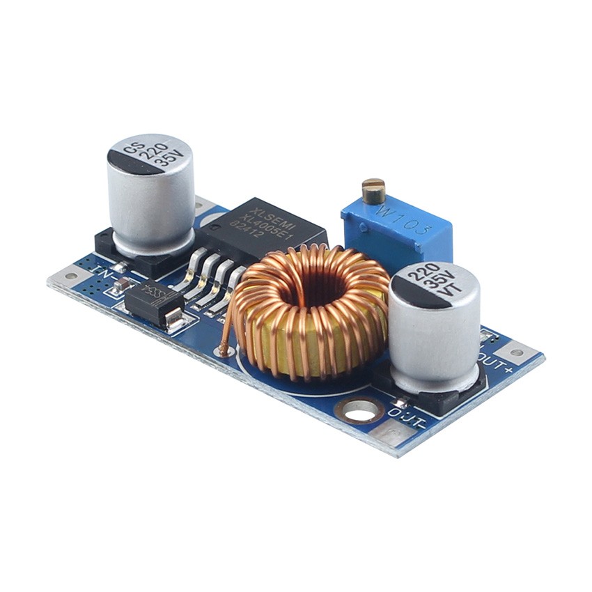 5V Step-Down Converter DC-DC Voltage Reduction Module 3.2V-46V Accessories