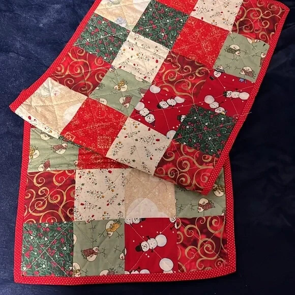 Reversible Christmas Table Runner