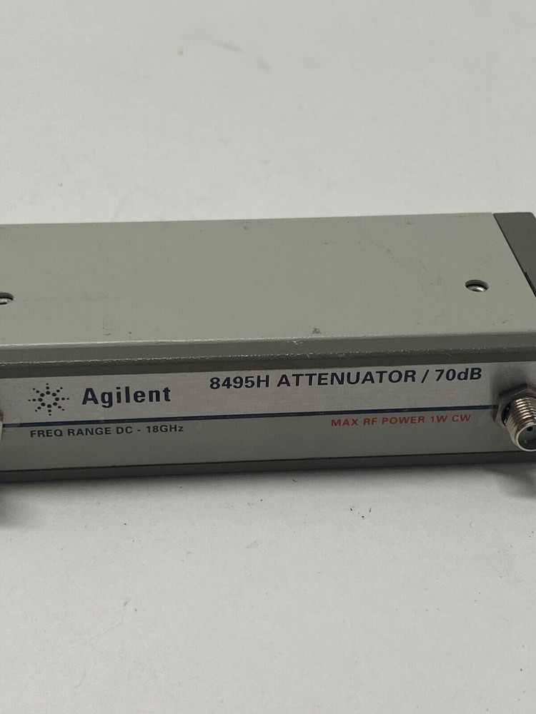 Agilent 8495H Programmable Step Attenuator, 18 GHz, 0-70 dB