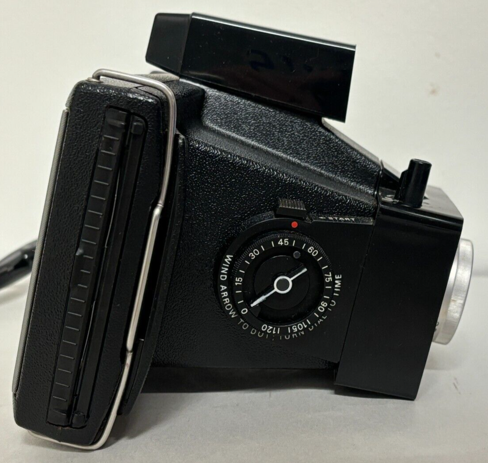 Polaroid Land Camera Super Colorpack - W/ Case, Documents, and Flashcubes