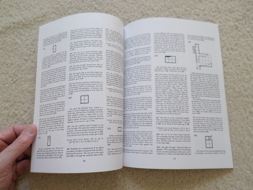 Thunderdelve Mountain XS2 Dungeons & Dragons solo adventure module