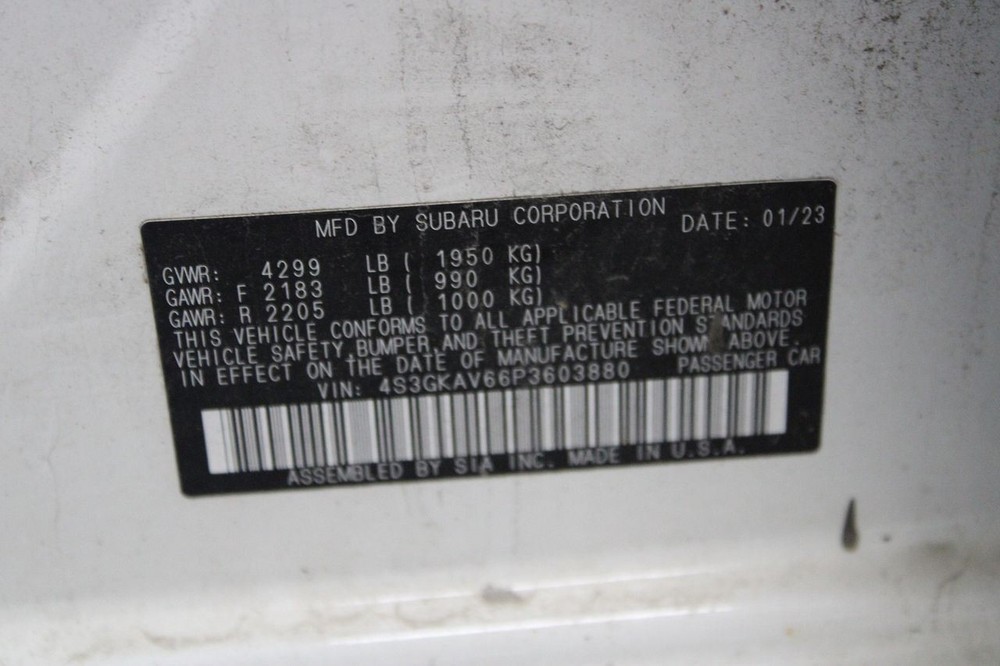 Camera/Projector Camera Windshield Mounted Eye Sight Fits 22-23 IMPREZA 3051577