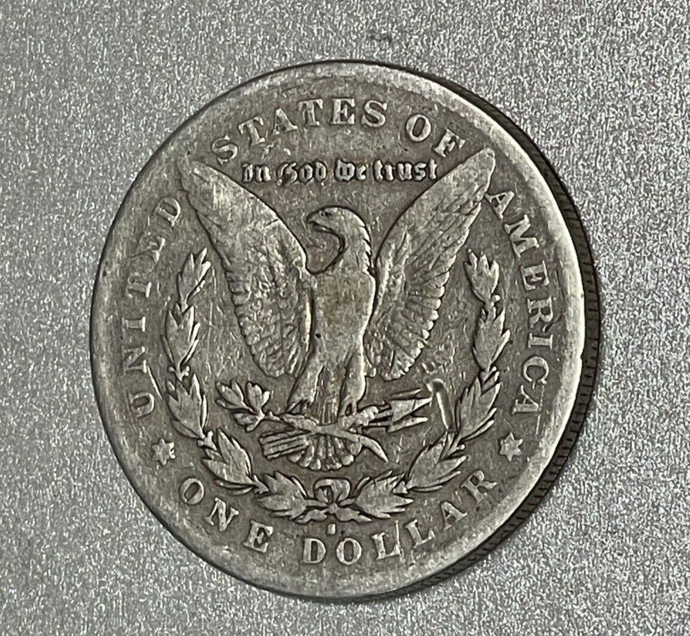 1879-S Morgan 90% Silver Dollar Minted 2nd Reverse Parallel Arrow Feathers