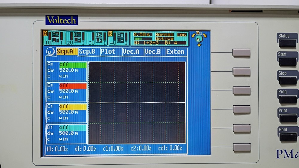 Clean, Working Voltech PMiv 4-Channel Precision Power Analyzer LMG 450