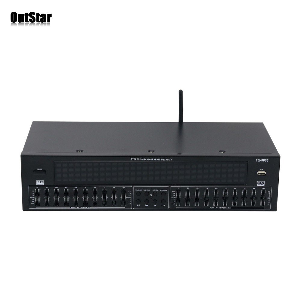 EQ8000 EQ Equalizer Bluetooth5.4 Optical Fiber Coaxial Audio Decoder Processor