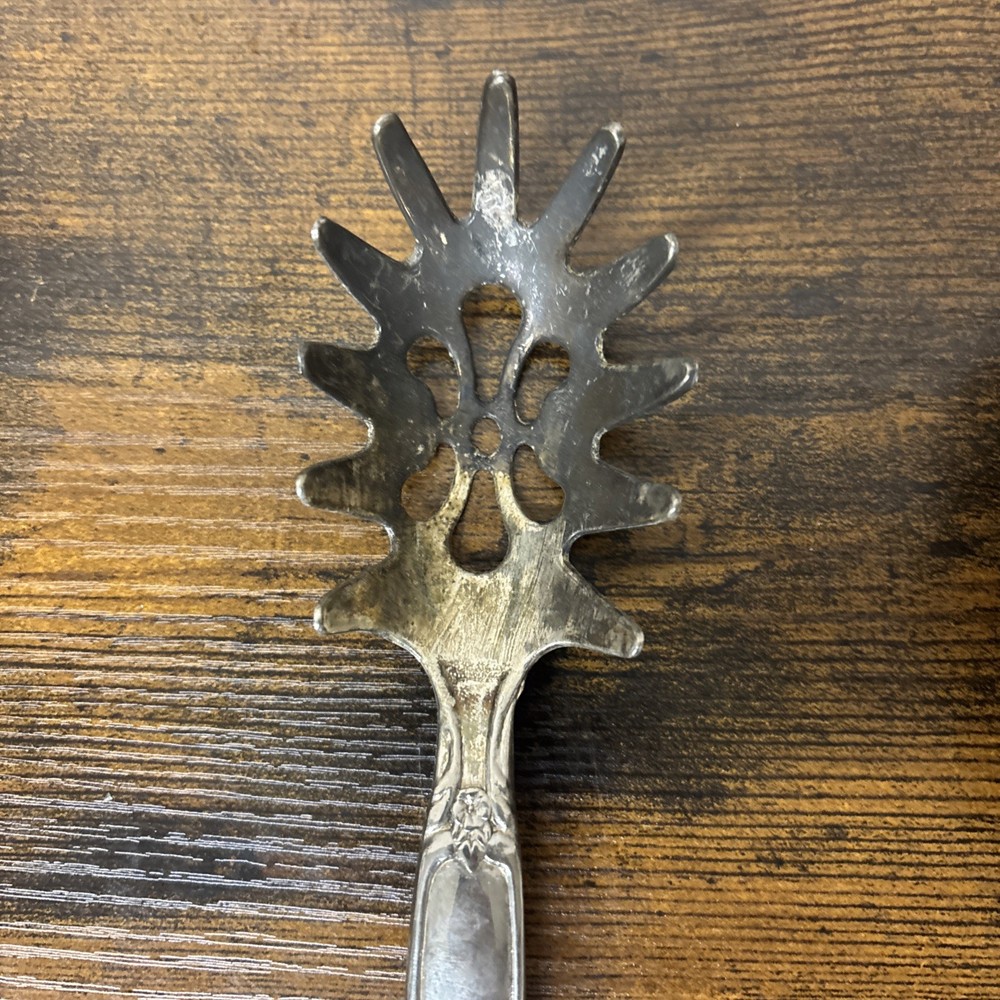 Vintage Serving Tools Tongs Spaghetti Spoon Lot of 3