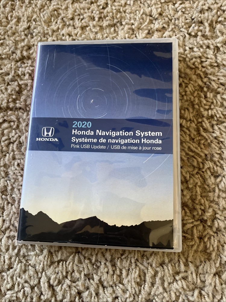 Honda Navigation System 2020 Pink USB Update
