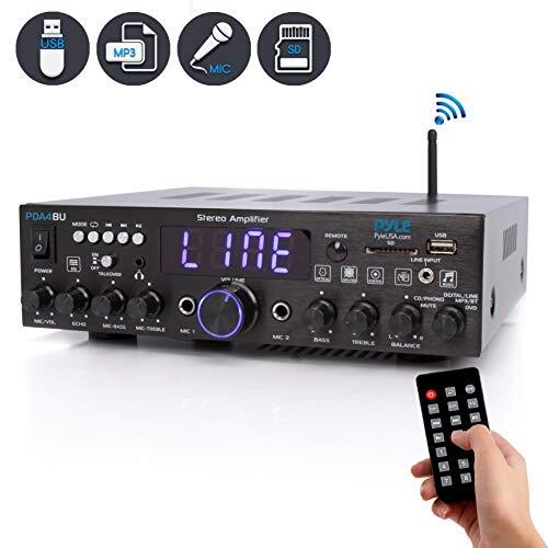 PDA4BU 200W Wireless Bluetooth Multi-Channel Amplifier Home Stereo Receiver