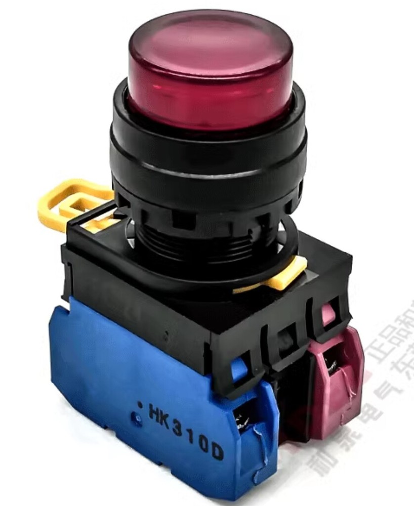 1pcs IDEC push button switch with light YW1L-M2E11QM3R