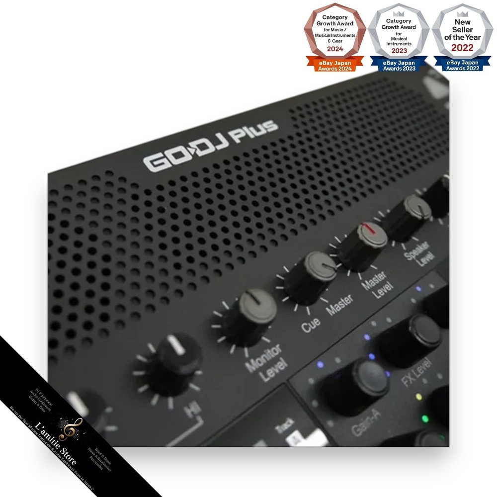 GODJ Plus A4-Size Portable DJ Controller Touch Screen Digital Speaker Box Mint